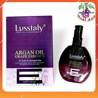 Tinh dầu argan oil lusstaly dưỡng bóng tóc cao cấp 50ml