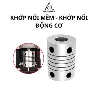 Khớp nối mềm - Khớp nối động cơ nhiều kích thước dành cho máy in 3D, CNC
