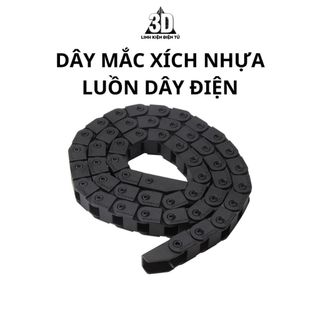 Dây mắc xích nhựa luồn dây điện dành cho máy in 3D, CNC