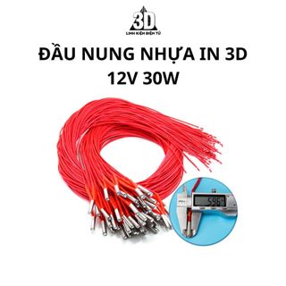 Đầu nung nhựa in 3d 12v 30w dành cho máy in 3d