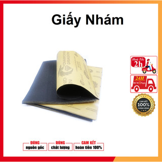 Giấy nhám chà tường, chà sắt, chà nhựa hoặc vệ sinh bề mặt các loại