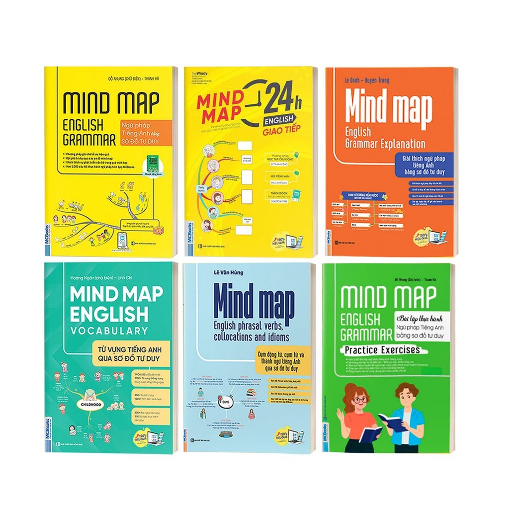 Sách - Combo Mindmap cho người mới bắt đầu - Phân Loại lẻ