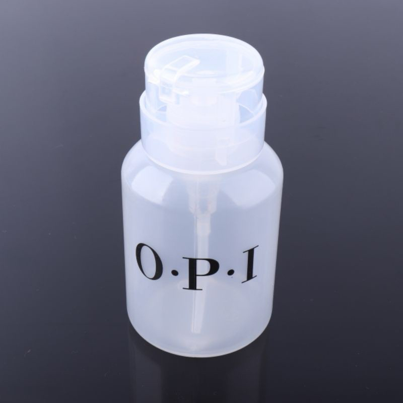 Bình nhún OPI lọ đẩy đựng dung dịch Axeton, bình đựng cồn nước 250ml