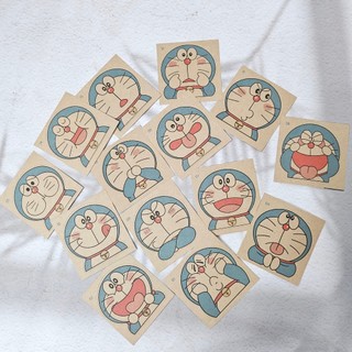 Sticker Doraemon giấy Kraft dán trang trí dễ thương cute TooYoo BK01023