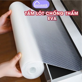 Tấm Lót Chống Thấm Nước EVA Automatik Tủ Bếp Lạnh Ngăn Kéo Bàn Quần Áo Chống Ẩm Nấm Mốc Dễ Vệ Sinh