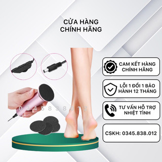 Máy chà gót chân - máy chà gót chân chuyên dụng cho spa, nail, cá nhân bảo hành 12 tháng