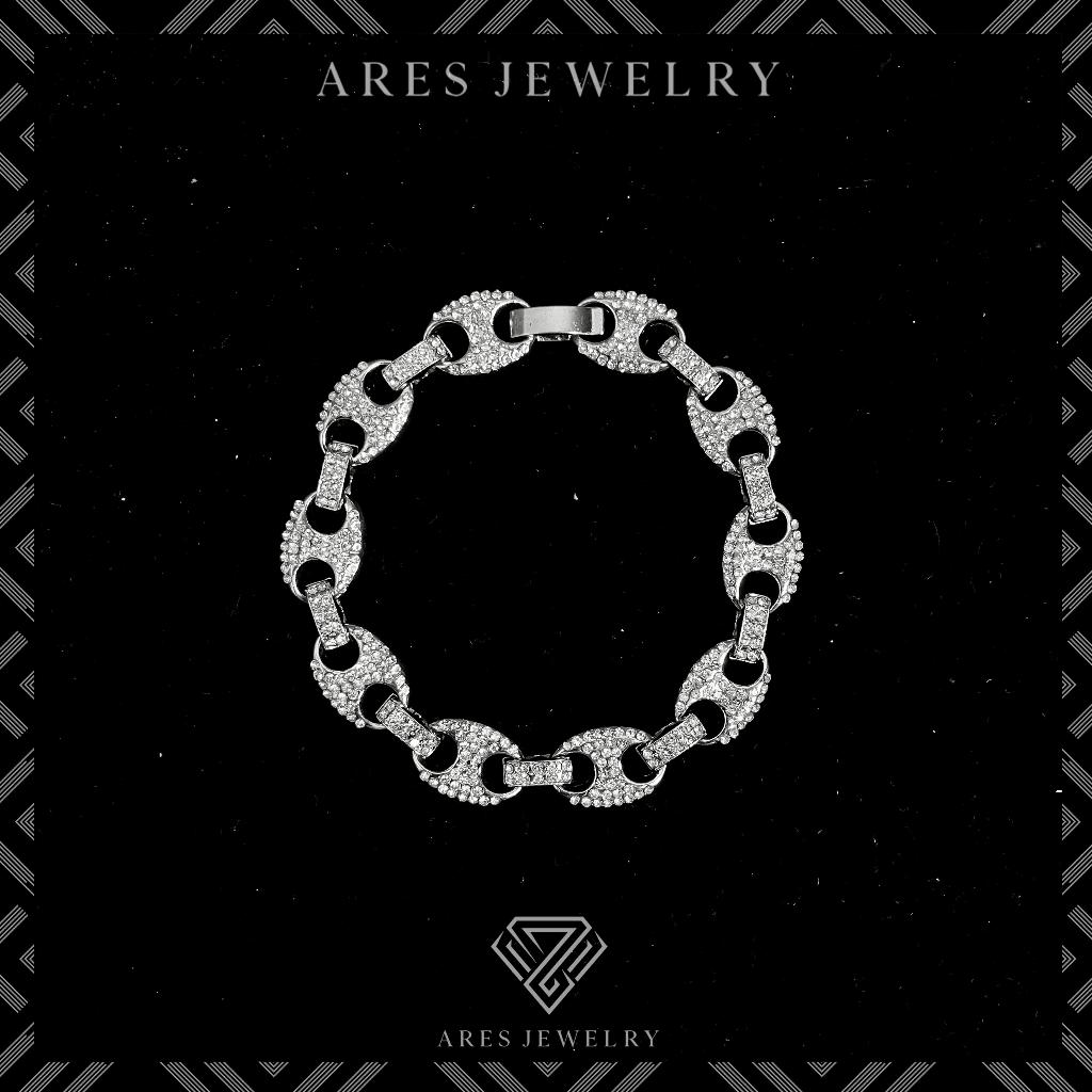Vòng tay thời trang unisex Cuban Poseidon Chain by ARES JEWELRY