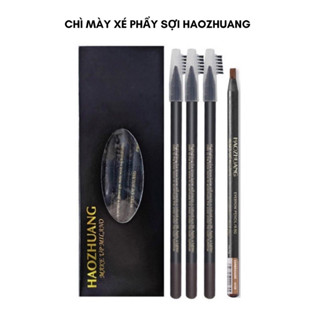 Chì xé kẻ mày Haozhuang cứng phẩy sợi  sắc nét, chống nước không trôi