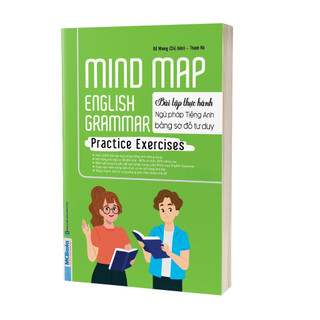 Sách - Trọn Bộ 6 Cuốn Sách - Mind Map English - Tự Học Cho Người Mới Bắt Đầu (lẻ/combo tuỳ chọn)