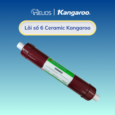 HÀNG CHÍNH HÃNG - Lõi lọc nước số 6 Ceramic Kangaroo dùng cho máy lọc nước RO Kangaroo