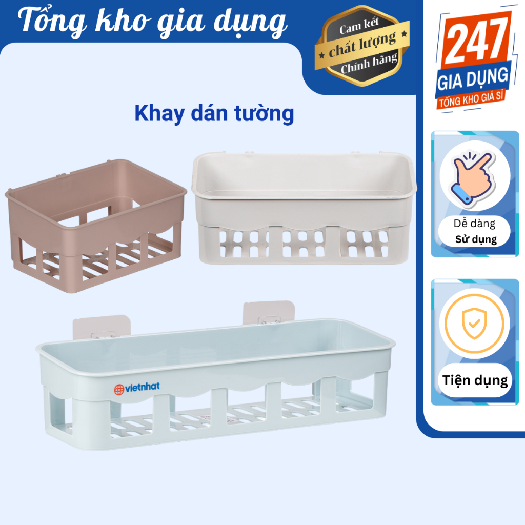 Khay đựng đồ dán tường, khay dán tường phòng tắm