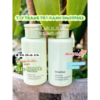 NƯỚC TẨY TRANG TRÀ XANH GREENTEA CLEANSING WATER