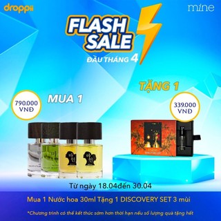 [Quà tặng không bán] Quà tặng nước hoa MINE