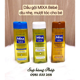 Dầu gội mixa bébé giúp tóc mềm mượt dành cho bé từ sơ sinh 300ml