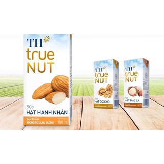 Sữa hạt TH TRUE NUT 180ml (Hạnh nhân/Óc chó/Macca)