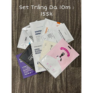 Set mặt nạ trắng da - 10m