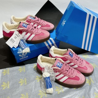 Giày Thể Thao Adidas Samba Gazelle Indoor Pink Cloud White Đủ Màu Hot Trend 2024