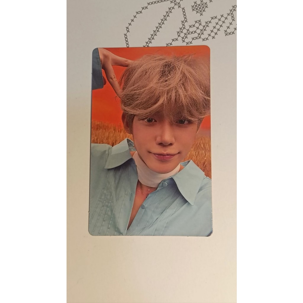 Thẻ ảnh Photocard TXT yeonjun pob tomorrow x together / Yeonjun tai mèo pob light weverse global hàn