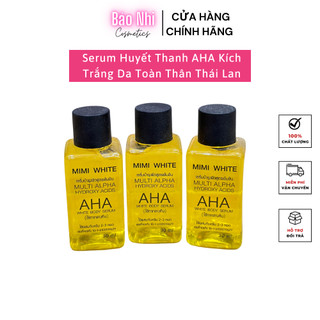Serum huyết thanh aha kích trắng da toàn thân thái lan
