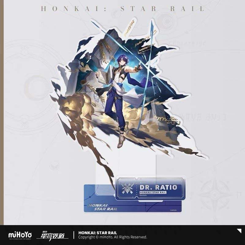[OFFICIAL] [SẴN] Standee nhân vật Dr. Ratio - Honkai Star Rail