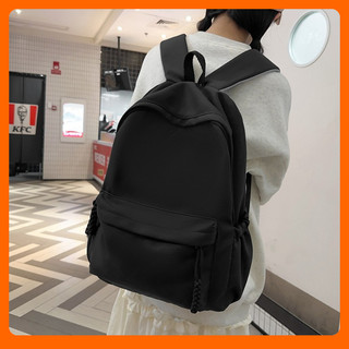 Balo Ulzzang Hàn Quốc trơn đi học đẹp rẻ cho nam nữ học sinh cấp 2 3 thời trang đơn giản cỡ lớn xinh