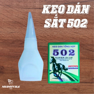 Keo dán sắt 502 con ngựa chai nhỏ tiện dụng