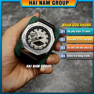 Đồng hồ thể thao nam g-shock gm-2100-1a full phụ kiện