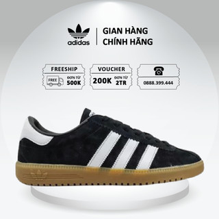 Giày adidas bermuda 'core black white gum' gy7390