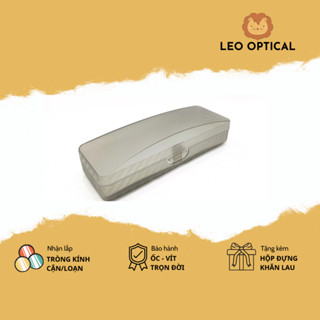 Hộp nhựa vuông đựng kính râm kính mát gọng cận thời trang LEO OPTICAL