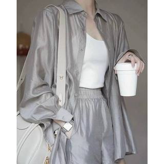 Set sơ mi quần soc oganza Eclipse Clothing