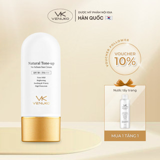 Kem chống nắng nâng tone da tự nhiên, kết hợp màn lọc vật lý và hóa học bảo vệ Venuko Natural Tone - Up