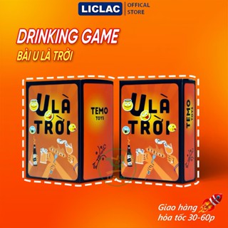 Bộ bài U Là Trời Drinking Game Nốc Out thử thách uống cùng nhóm bạn, Bài Nhậu Say Sưa Quên Lối Về