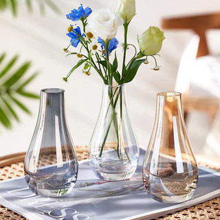 Lọ hoa thuỷ tinh để bàn siêu sang phong cách vintage, bình hoa decor trang trí dáng bình tịnh thuỷ của Đức Quan Âm