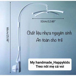 THANH J và KHUNG X treo nôi cho bé HÀNG LOẠI 1 NHỰA NGUYÊN SINH