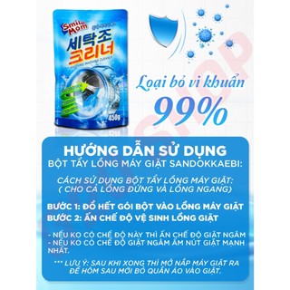 Bột Tẩy Vệ Sinh Lồng Máy Giặt 450g