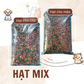 Thức ăn hạt cho chó mèo- mix vị