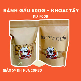  Set 2 món siêu ưu đãi MIXIFOOD Bánh gấu 500G + Khoai tây vị bất kỳ 