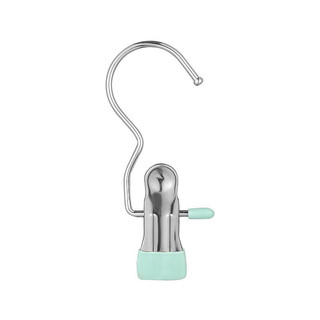 Móc kẹp đơn treo quần áo - móc kẹp bằng inox đa năng