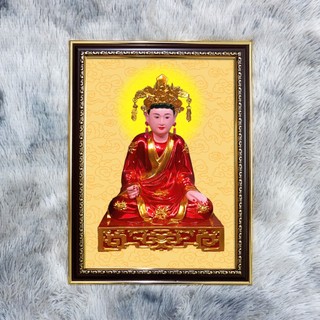 Tranh Mẫu Đệ Nhất Thượng Thiên 36x48cm khung composite