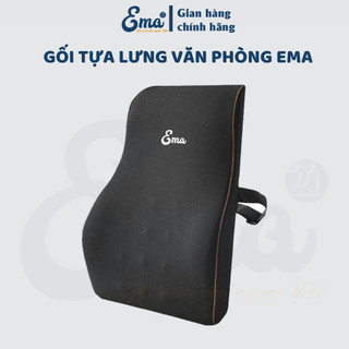 Gối tựa lưng văn phòng cao su non EMA chống đau mỏi thắt lưng - Kích thước vượt trội