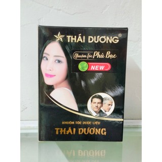 Nhuộm tóc dược liệu Thái Dương hộp 5 gói
