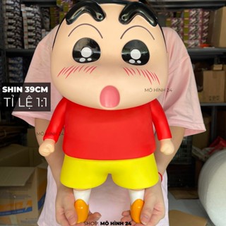 Mô Hình cậu bé bút chì Shin-Chan Tỷ Lệ 1: 1 Dùng Làm Quà Tặng Sinh Nhật Độc Đáo 39cm Shin figure 40cm