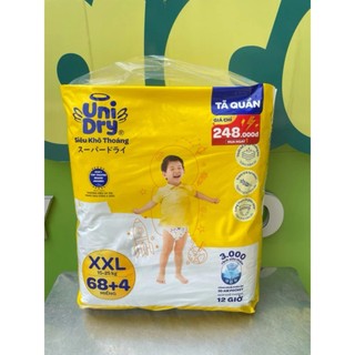  Tã quần Unidry M68+4 L68+4 XL68+4 XXL68+4  mẫu G1 dày 5mm  