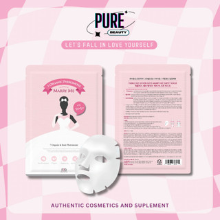 Mặt nạ làm sáng da fabulous seven days marry me mask sheet - lẻ 1 miếng