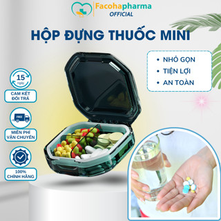  Hộp đựng thuốc mini hộp nhựa đựng thuốc nhiều ngăn tiện lợi chống thấm nước CN030 