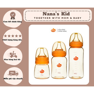 Bình sữa cổ hẹp pp wesser 60ml/140ml/250ml