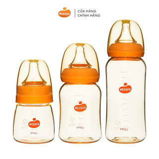 Bình sữa cổ HẸP PP Wesser 60ml/140ml/250ml