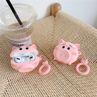 Bọc Case Airpods Pro Lợn Hồng Cute
