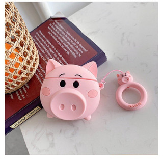 Bọc Case Airpods Pro Lợn Hồng Cute
