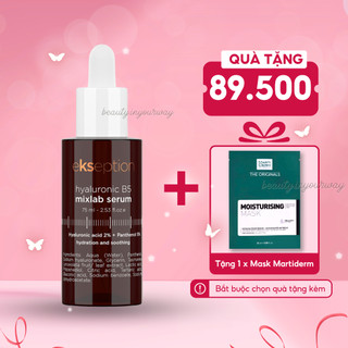 Tinh chất b5 cấp ẩm, phục hồi da ekseption hyaluronic b5 mixlab serum 75ml